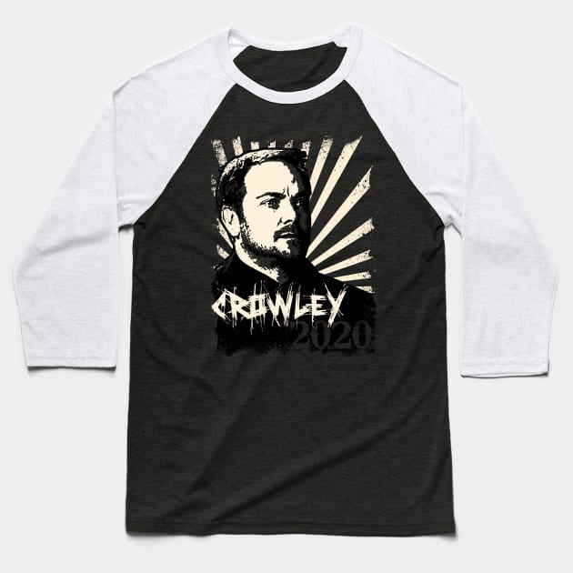 Crowley 2020 - King of Hell Baseball T-Shirt by Magmata